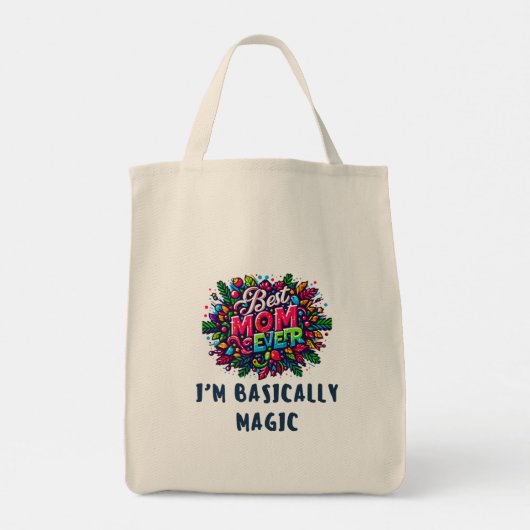 Best moge ever tote bag (Achterkant)