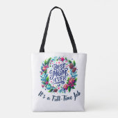 Best moge ever tote bag (Achterkant)