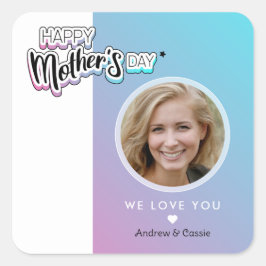 Best moge ever vierkante sticker