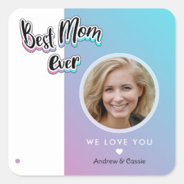 Best moge ever vierkante sticker