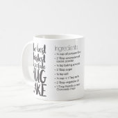 Best Moistest Chocolate Mok Cake Recipe—reg mok (Voorkant links)