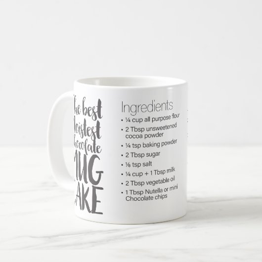 Best Moistest Chocolate Mok Cake Recipe—reg mok (Voorkant links)