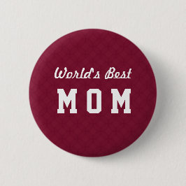 Best MOM Appreciation Gift A07 ter wereld Ronde Button 5,7 Cm