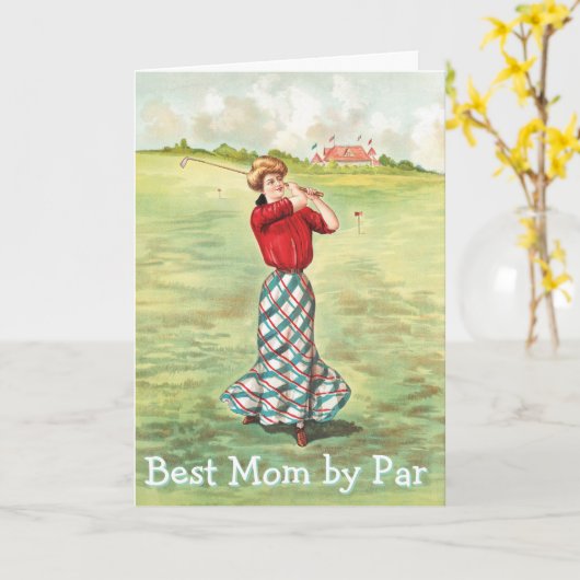 Best Mom beroemd gemaakt door Par Moederdag Greeti Kaart (Gele Bloem)
