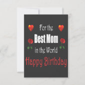 Best Mom Birthday Design (Voorkant)
