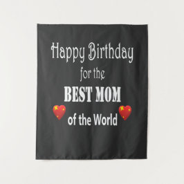 Best Mom Birthday Design Wandkleed