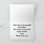 Best Mom Birthday Photo Collage Instagram Template Kaart (Binnen)