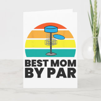 Best Mom By Par Funny Disc Golf Mom  Kaart
