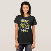 Best Mom By Par Golf Player Golfing Golfer  2 T-shirt (Voorkant volledig)
