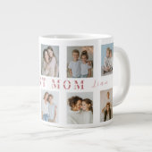 Best Mom Custom Photos Coffee Mug Grote Koffiekop (Voorkant rechts)