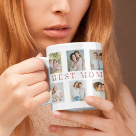 Best Mom Custom Photos Espresso Coffee Mug Kop