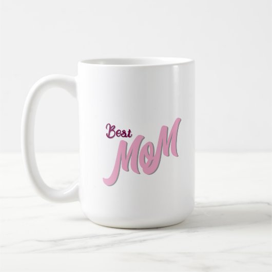 Best Mom Design Mug Koffiemok (Links)