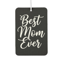 Best Mom Ever 1 Custom Photo Black and White Luchtverfrisser
