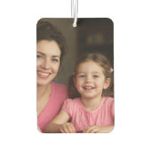 Best Mom Ever 1 Custom Photo Pink Luchtverfrisser (Achterkant)