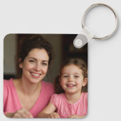 Best Mom Ever 1 Photo Black and White Keepsake Sleutelhanger (Achterkant)