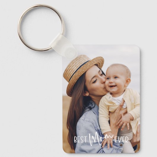 Best Mom Ever 2-photo  Sleutelhanger (Voorkant)