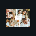 Best Mom Ever 4 Photo Collage Canvas Print Gift<br><div class="desc">Turn four favorite memories into a statement piece she’ll treasure every day. This custom 4 photo collage canvas features “Best Mom Ever” and makes a meaningful Mother’s Day or birthday gift that feels personal and elevated. A timeless piece she can proudly display in her home.</div>