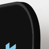 Best Mom Ever Black &Pink Blue Pickleball Paddle (Links Detail)