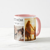 Best Mom Ever Custom Photo Coffee Mug Mok (Voorkant rechts)