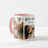 Best Mom Ever Custom Photo Coffee Mug Mok (Voorkant links)