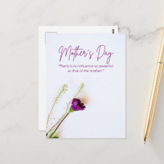 Best Mom Ever Floral Mother’s Day Card Briefkaart