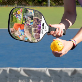 Best MOM ever Foto sjabloon Pickleball Paddle