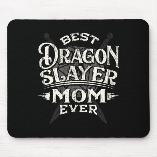 Best Mom Ever Funny Mother's Day Rpg Gamer Women  Muismat (Voorkant)