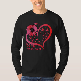 Best Mom Ever Happy Mothers Day 2023 Butterfly Mom T-shirt