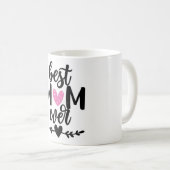 Best Mom Ever – Heartwarming Mother's Day Gift Mug Koffiemok (Voorkant rechts)