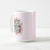 Best mom ever koffiemok (Voorkant links)