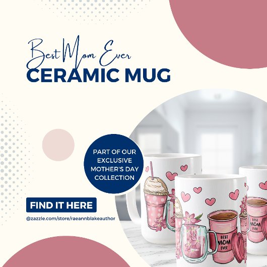 'Best Mom Ever' Moederdag keramische Mok
