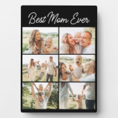 Best Mom Ever Mother's Day 6 Photo Collage Fotoplaat (voorkant)