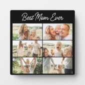 Best Mom Ever Mother's Day 6 Photo Collage  Fotoplaat (Voorkant)