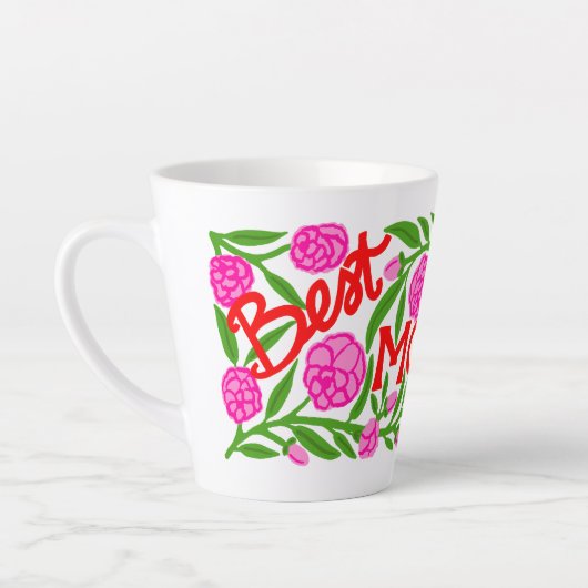 Best Mom Ever Mother's Day Latte Mug Mok (Links)