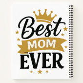 Best Mom Ever Notitieboek (Achterkant)