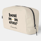 Best Mom Ever Personalized Mother's Day Toilettasje (Rechterhoek)