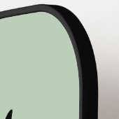 Best Mom Ever Personalized Sage Green Pickleball Paddle (Links Detail)