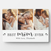 Best Mom Ever Photo Collage Cute Trendy Fotoplaat (voorkant)