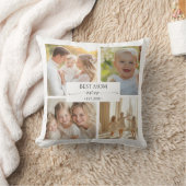 Best Mom Ever Photo Collage Pillow Kussen (Deken)