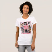 Best Mom Ever Photo Collage T-shirt (Voorkant volledig)