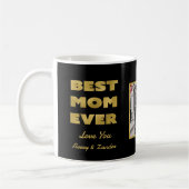 Best Mom Ever Photo Name Modern Mother's Day Koffiemok (Links)