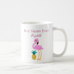 Best Mom Ever Pink Flamingo Koffiemok