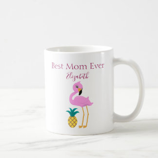 Best Mom Ever Pink Flamingo Koffiemok