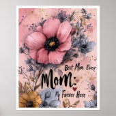 Best Mom ever Poster (Voorkant)