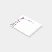 Best Mom Ever Quote Summer Garden Flowers  Post-it® Notes (Schuin)