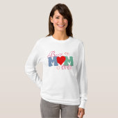 Best Mom Ever T-Shirt – Perfect cadeau voor moeder (Voorkant volledig)