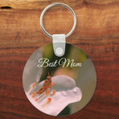 Best Mom Grasshopper On Azalea Flower Sleutelhanger (Achterkant)