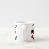 Best Mom In The World Mother's Day Espresso Kop (Achterkant)