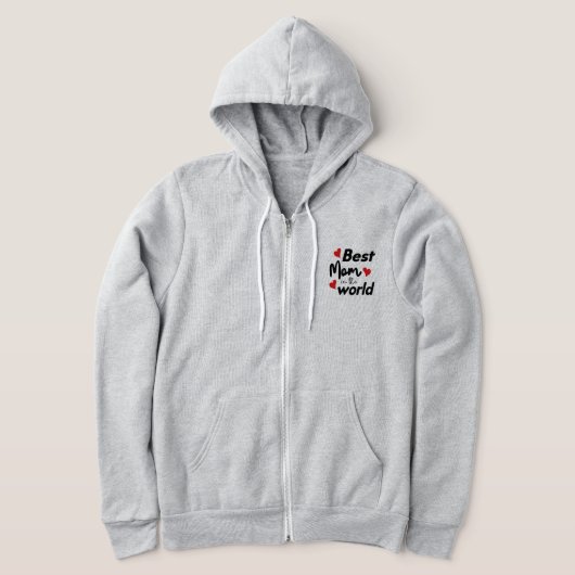 Best Mom In The World Mother's Day Hoodie (Laagn)