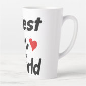 Best Mom In The World Mother's Day Latte Mok (Rechts)